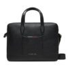 Tommy Hilfiger Чанта за лаптоп Th Central Slim Computer Bag AM0AM13484 Черен цвят на ниска цена