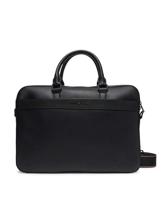 Tommy Hilfiger Чанта за лаптоп Th Corp Computer Bag AM0AM13222 Черен за Мъже цена