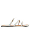 Tommy Hilfiger Чехли Strappy Leather Mule FW0FW08939 Бял за Жени цена