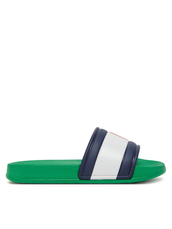 Tommy Hilfiger Чехли T3X0-33915-1172 Зелен за Момчета цена