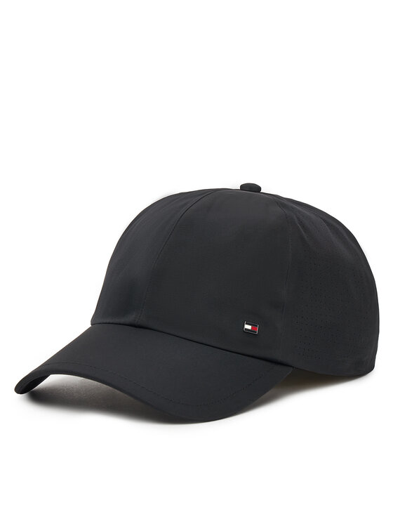 Tommy Hilfiger Шапка с козирка Corp Perforated 6 Panel AM0AM13429 Черен за Мъже цена