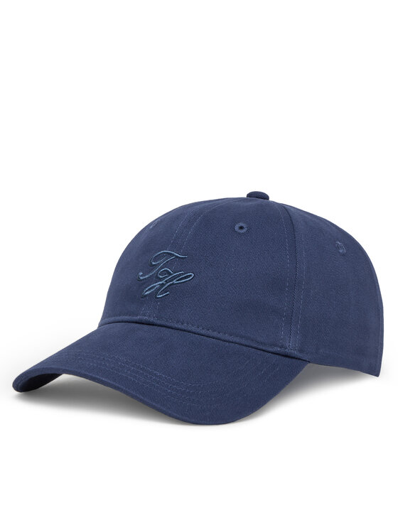 Tommy Hilfiger Шапка с козирка Embroidered Cap AW0AW17489 Тъмносин за Жени цена