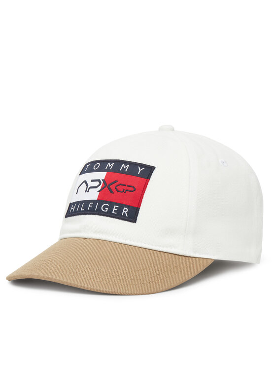 Tommy Hilfiger Шапка с козирка F1 Movie AM0AM13966 Бял за Мъже цена