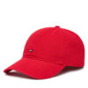 Tommy Hilfiger Шапка с козирка Flag Soft 6 Panel AM0AM13426 Червен за Мъже цена
