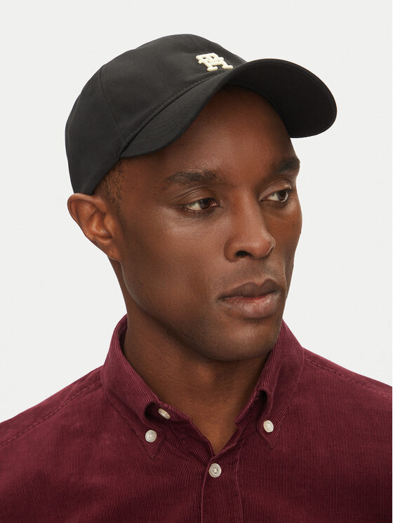 Tommy Hilfiger Шапка с козирка Imd Color 6 Panel AM0AM13542 Черен за Мъже цена