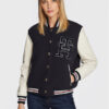 Tommy Hilfiger Яке бомбър Blend WW0WW37308 Тъмносин Regular Fit за Жени цена