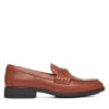 Tommy Hilfiger лоуфъри с дебела подметка Th Logo Leather Loafer FW0FW08705 Кафяв за Жени цена
