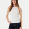 Tommy Hilfiger топ WW0WW45706 Екрю Slim Fit за Жени цена
