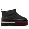 Tommy Jeans Апрески Tjw Nylon Flatform Boot Wl EN0EN02689 Черен за Жени цена