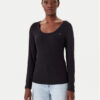 Tommy Jeans Блуза DW0DW20921 Черен Regular Fit за Жени цена