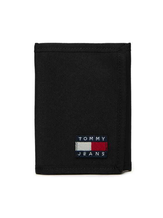 Tommy Jeans Голям мъжки портфейл AM0AM12920 Черен за Мъже цена