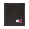 Tommy Jeans Голям мъжки портфейл Tjm Heritage Leather Cc & Coin AM0AM13408 Черен за Мъже цена