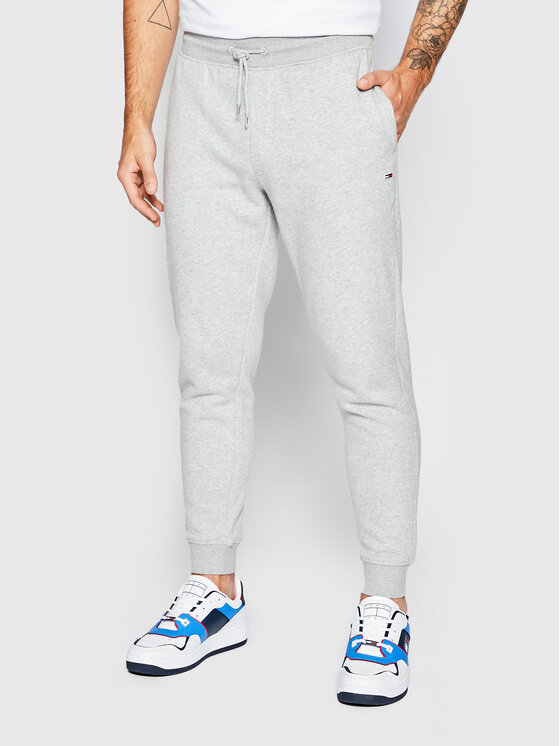 Tommy Jeans Долнище анцуг DM0DM15380 Сив Slim Fit за Мъже цена