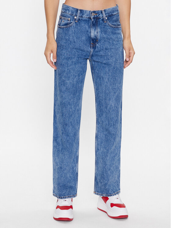 Tommy Jeans Дънки Betsy DW0DW15996 Син Loose Fit за Жени цена