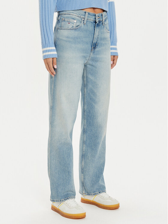 Tommy Jeans Дънки Betsy DW0DW19610 Син Loose Fit за Жени цена
