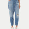Tommy Jeans Дънки DW0DW20040 Син Mom Fit за Жени цена