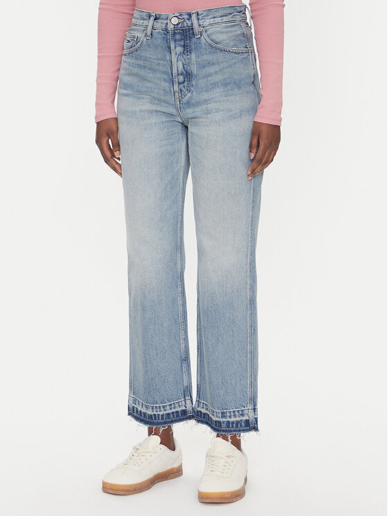 Tommy Jeans Дънки Layla DW0DW20480 Син Slim Fit за Жени цена