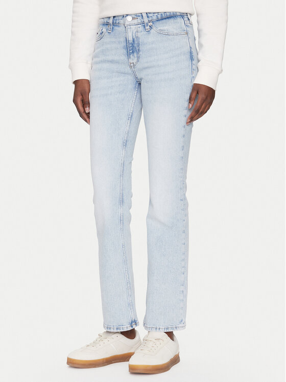 Tommy Jeans Дънки Maddie DW0DW20053 Син Bootcut Fit за Жени цена
