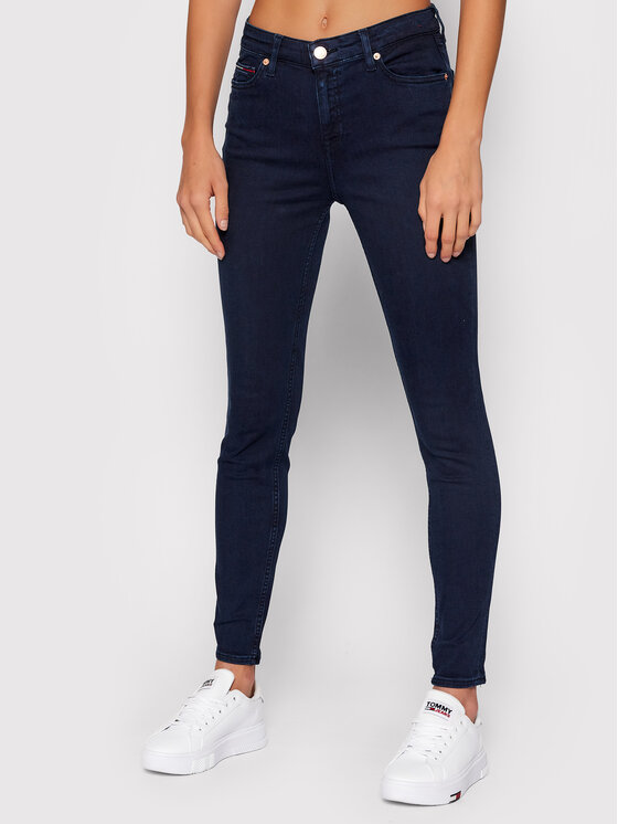 Tommy Jeans Дънки Nora DW0DW09209 Тъмносин Skinny Fit за Жени цена