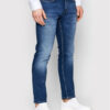 Tommy Jeans Дънки Scanton DM0DM09549 Син Slim Fit за Мъже цена