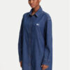 Tommy Jeans Дънкова рокля DW0DW21420 Тъмносин Relaxed Fit за Жени цена