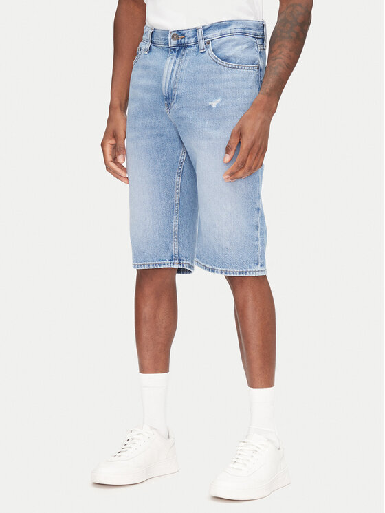 Tommy Jeans Дънкови шорти Ryan DM0DM21855 Син Slim Fit за Мъже цена