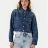Tommy Jeans Дънково яке DW0DW21061 Тъмносин Regular Fit за Жени цена