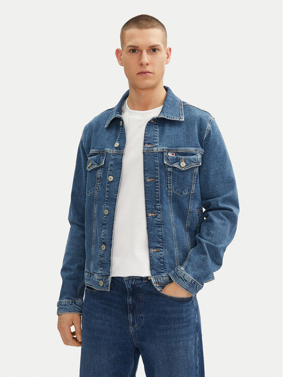 Tommy Jeans Дънково яке Ryan DM0DM21047 Син Regular Fit за Мъже цена