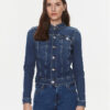 Tommy Jeans Дънково яке Vivianne DW0DW17215 Тъмносин Regular Fit цвят на ниска цена