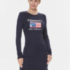 Tommy Jeans Ежедневна рокля DW0DW15889 Тъмносин Slim Fit за Жени цена