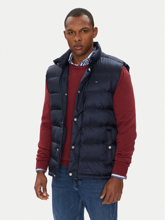 Tommy Jeans Елек DM0DM21777 Тъмносин Regular Fit за Мъже цена