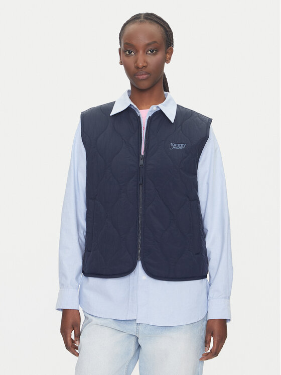Tommy Jeans Жилетка за костюм Onion DW0DW21184 Тъмносин Regular Fit за Жени цена