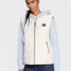 Tommy Jeans Жилетка за костюм Reversible DW0DW14934 Екрю Relaxed Fit за Жени цена