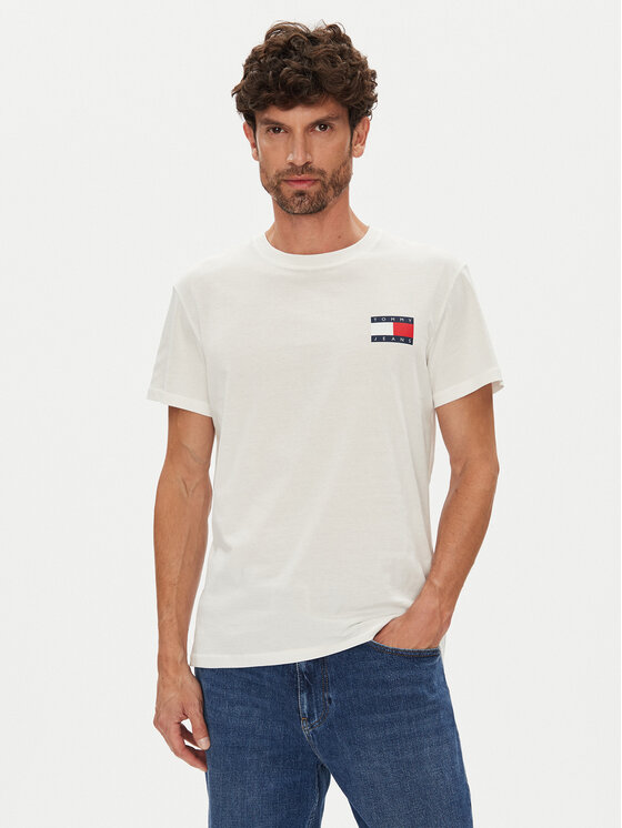 Tommy Jeans Комплект 2 тишъртки Ess Flag DM0DM22143 Цветен Slim Fit за Мъже цена