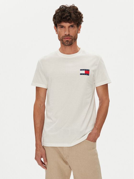 Tommy Jeans Комплект 2 тишъртки Ess Flag DM0DM22143 Цветен Slim Fit за Мъже цена