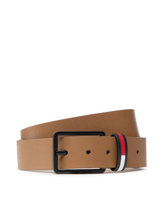 Tommy Jeans Мъжки колан Tjm Elevated Leather 3.5 AM0AM09004 Кафяв за Мъже цена