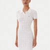 Tommy Jeans Плетена рокля Pointelle DW0DW20874 Екрю Slim Fit за Жени цена