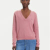 Tommy Jeans Пуловер Essential DW0DW19888 Розов Regular Fit за Жени цена
