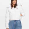 Tommy Jeans Пухено яке Alaska DW0DW19687 Бял Regular Fit за Жени цена