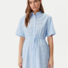 Tommy Jeans Рокля тип риза DW0DW20617 Светлосиньо Regular Fit за Жени цена