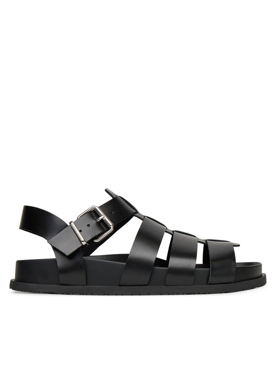 Tommy Jeans Сандали Tjw Fisherman Patent Sandal EN0EN02874 Черен за Жени цена