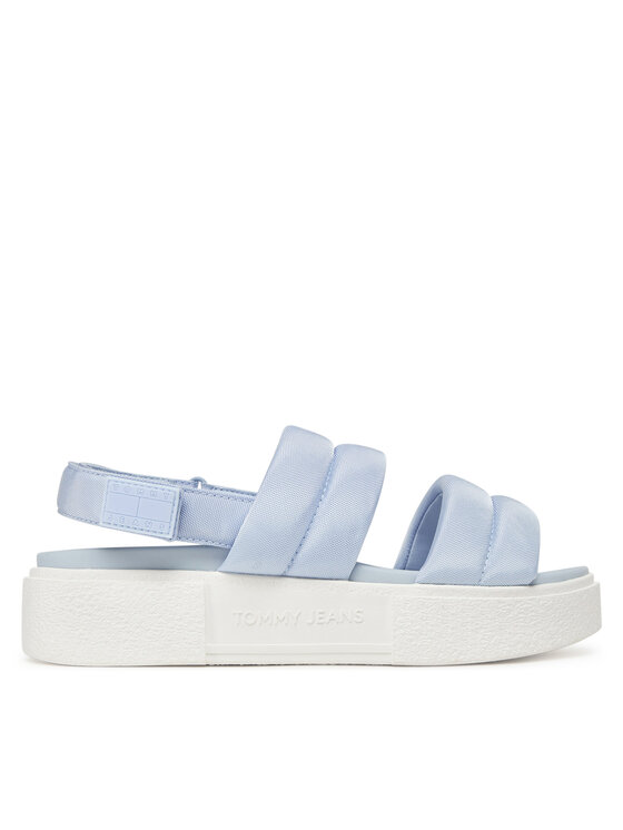Tommy Jeans Сандали Tjw Flatform Sandal EN0EN02802 Светлосиньо за Жени цена