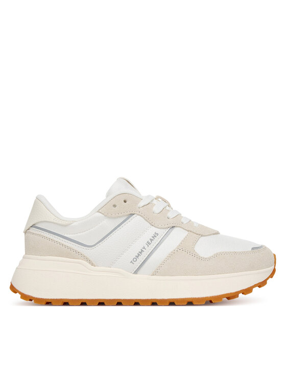 Tommy Jeans Сникърси Tjw Cleated Runner EN0EN02788 Бял за Жени цена