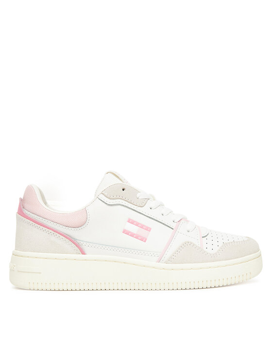 Tommy Jeans Сникърси Tjw Retro Basket Sneaker EN0EN02818 Екрю за Жени цена
