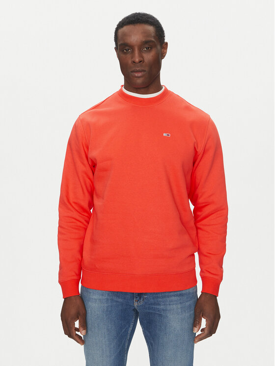 Tommy Jeans Суитшърт DM0DM20741 Оранжев Regular Fit за Мъже цена