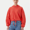 Tommy Jeans Суитшърт DW0DW20314 Оранжев Relaxed Fit за Жени цена