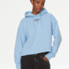 Tommy Jeans Суитшърт Essential Logo DW0DW17797 Светлосиньо Relaxed Fit за Жени цена