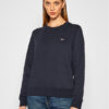 Tommy Jeans Суитшърт Fleece DW0DW09227 Тъмносин Regular Fit за Жени цена