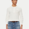 Tommy Jeans Тениска с дълъг ръкав Henley DM0DM20379 Бял Regular Fit за Мъже цена