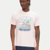 Tommy Jeans Тишърт Arch Sailing DM0DM21867 Розов Relaxed Fit цвят на ниска цена